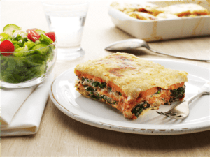 Vegetable lasagne