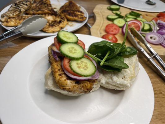 Thai Chicken Burger