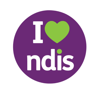 Registered NDIS Provider logo – Accredited NDIS Dietitian supporting people with disabilities to improve nutrition and well-being