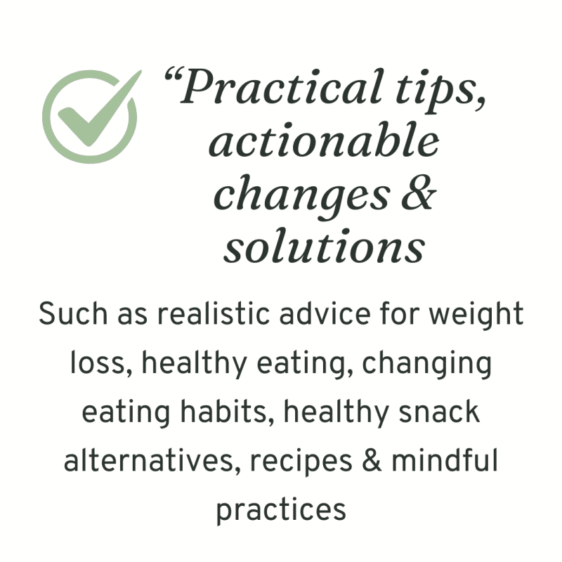 Client feedback about practical nutrition tips and realistic solutions from Gold Coast dietitians at My Nutrition Clinic